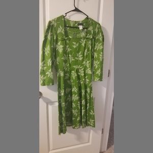 Bernie Dexter Green Fern Dress (discontinued)